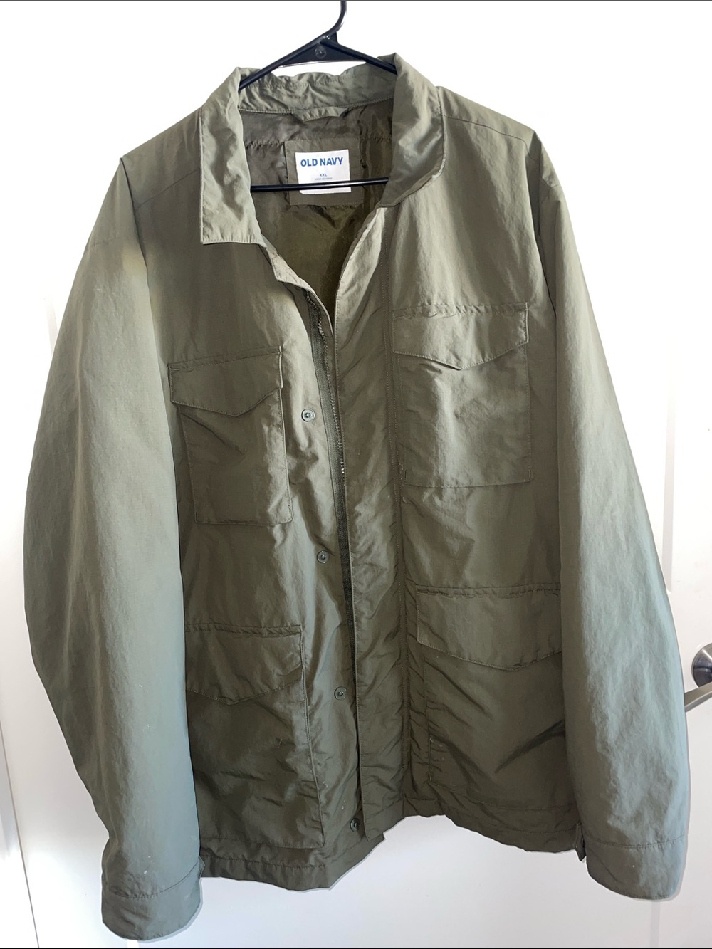 Old Navy Men's Olive Utility Field Jacket